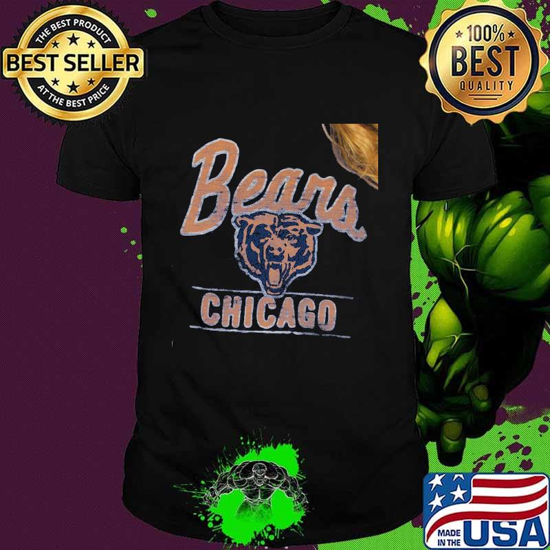 Chicago bears football logo shirt