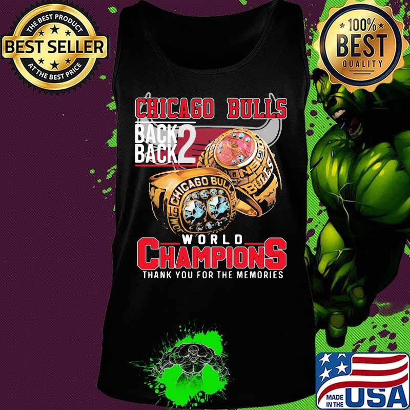 Chicago bulls back 2 back world champions thank you for the memories s Tank top Chicago bulls back 2 back world champions thank you for the memories s Tank top
