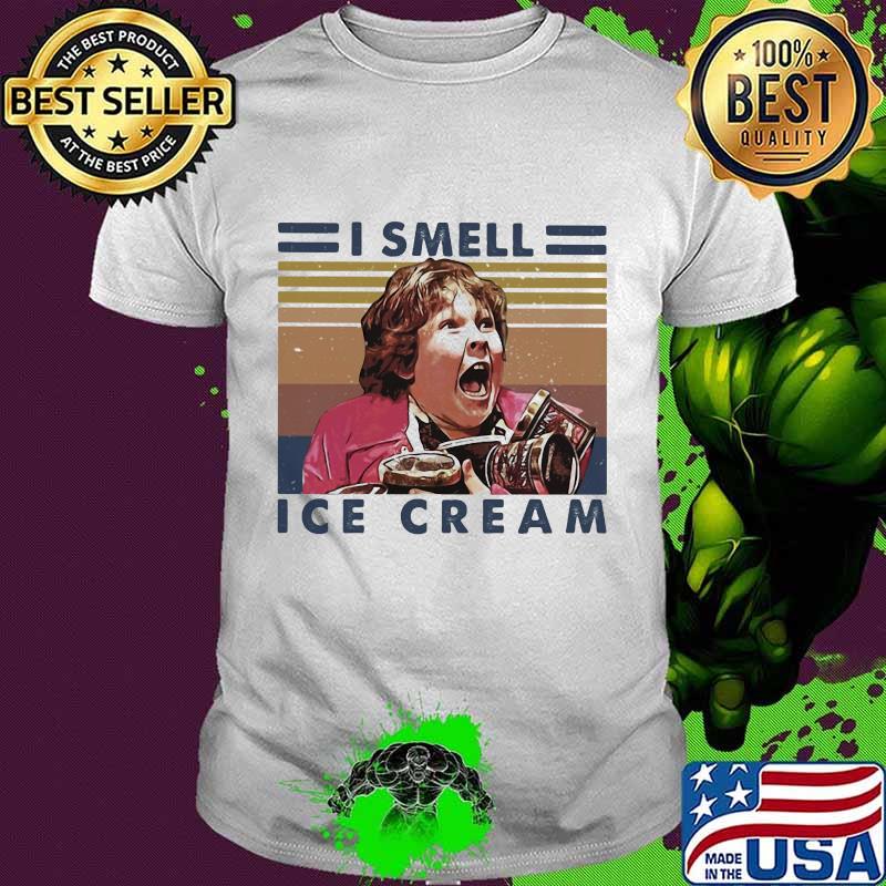 Chunk goonies i smell ice cream vintage retro shirt