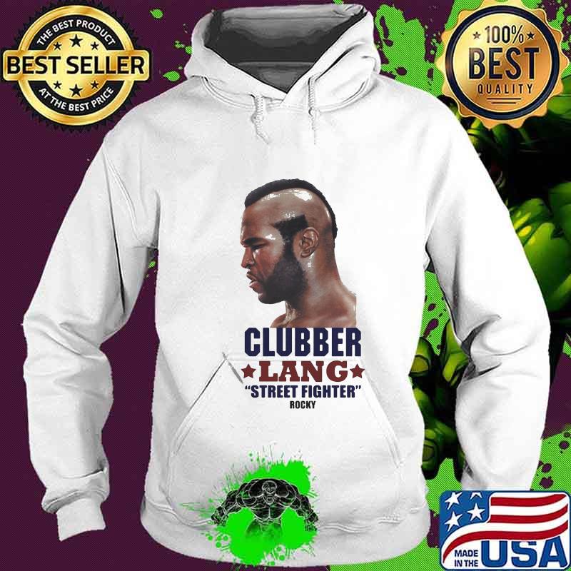 Clubber lang street fighter rocky stars s Hoodie Clubber lang street fighter rocky stars s Hoodie