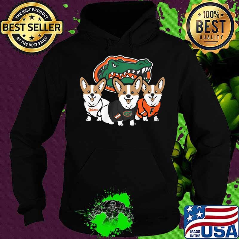 Corgi dog florida gators logo s Hoodie Corgi dog florida gators logo s Hoodie
