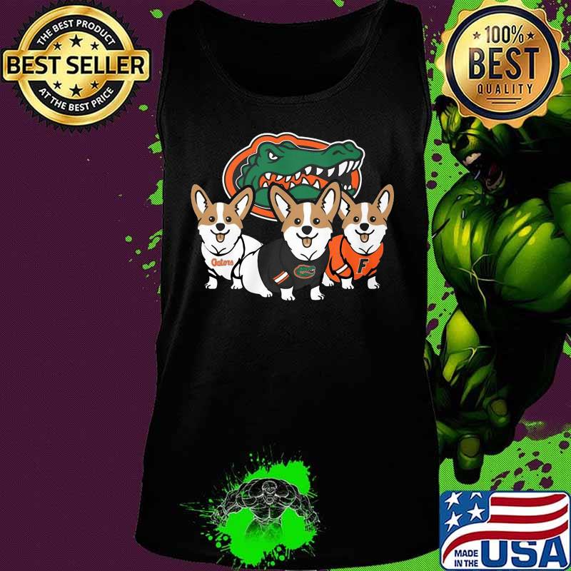 Corgi dog florida gators logo s Tank top Corgi dog florida gators logo s Tank top