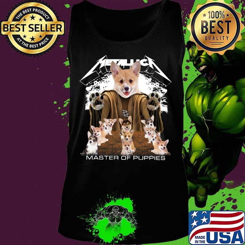 Corgi metallica master of puppies s Tank top Corgi metallica master of puppies s Tank top