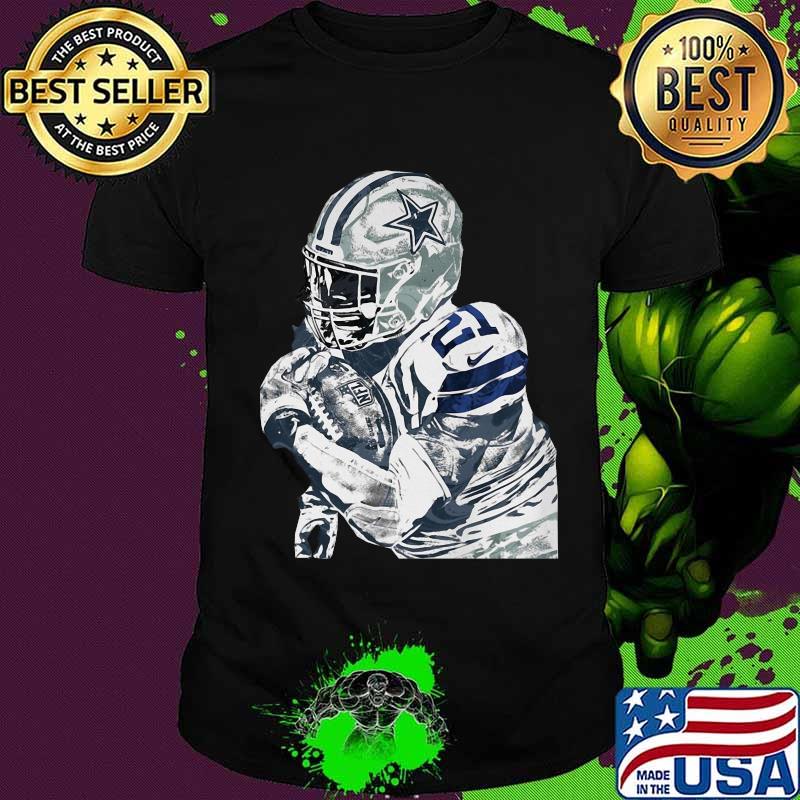 Dallas cowboys football player art shirt