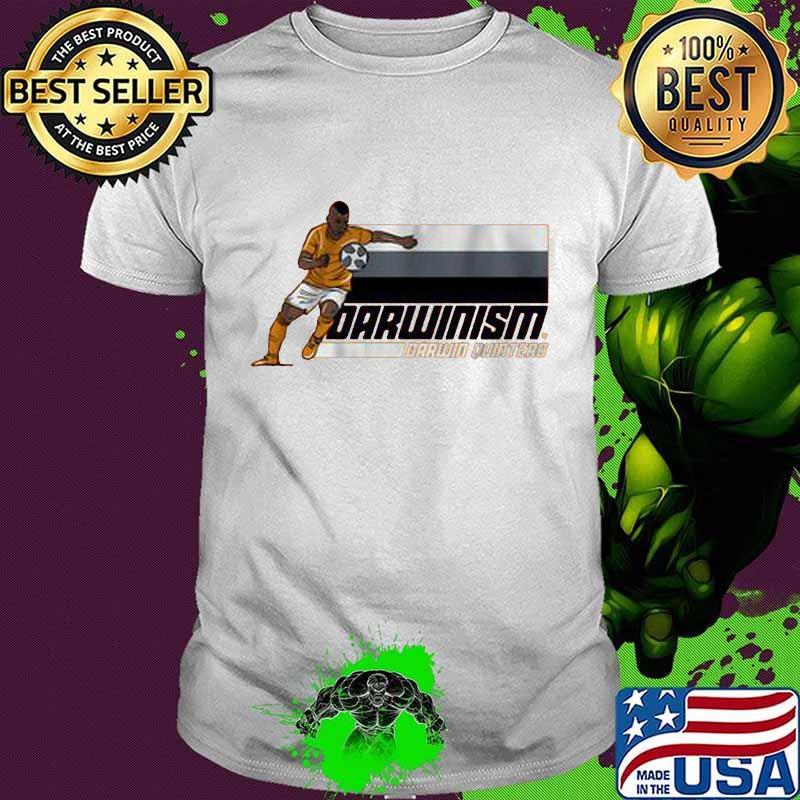 Darwinism darwin quitters soccer shirt