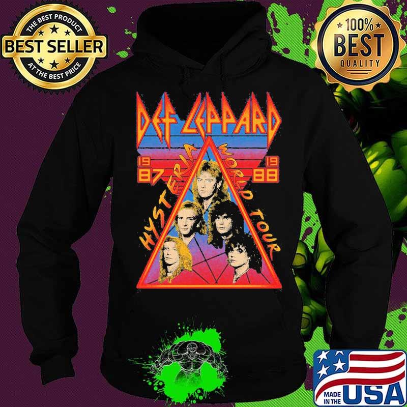 Def leppard hysteria world tour 1987 s Hoodie Def leppard hysteria world tour 1987 s Hoodie