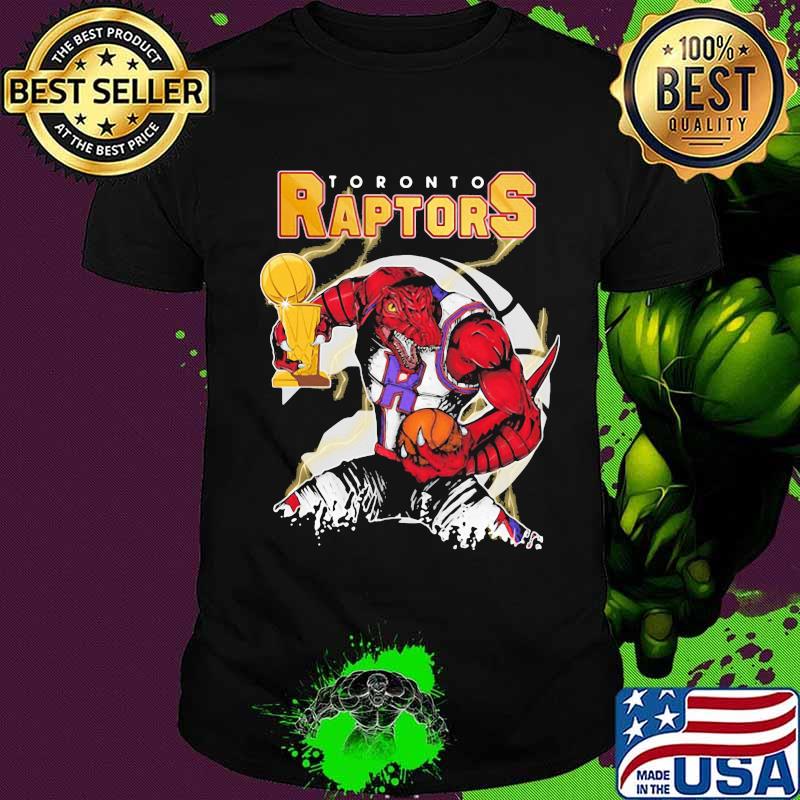 Dinosaur toronto raptors basketball champions shirt