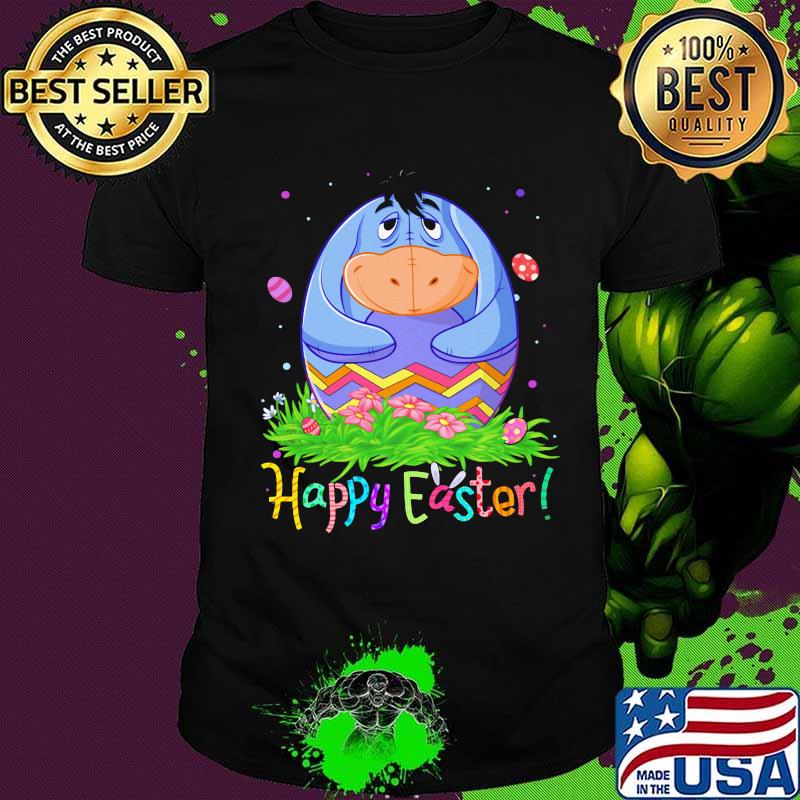Disney eeyore donkey happy easter flower shirt