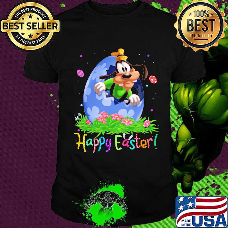 Disney goofy happy easter flower shirt