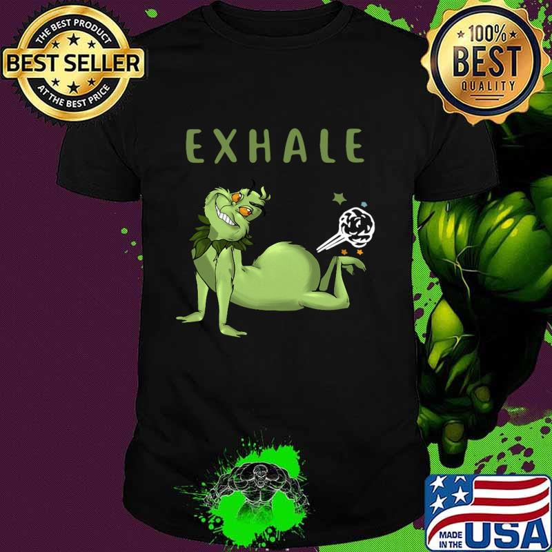 Disney grinch exhale stars shirt