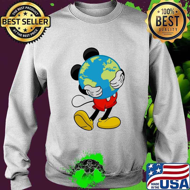 Disney mickey mouse hug earth s Sweater Disney mickey mouse hug earth s Sweater