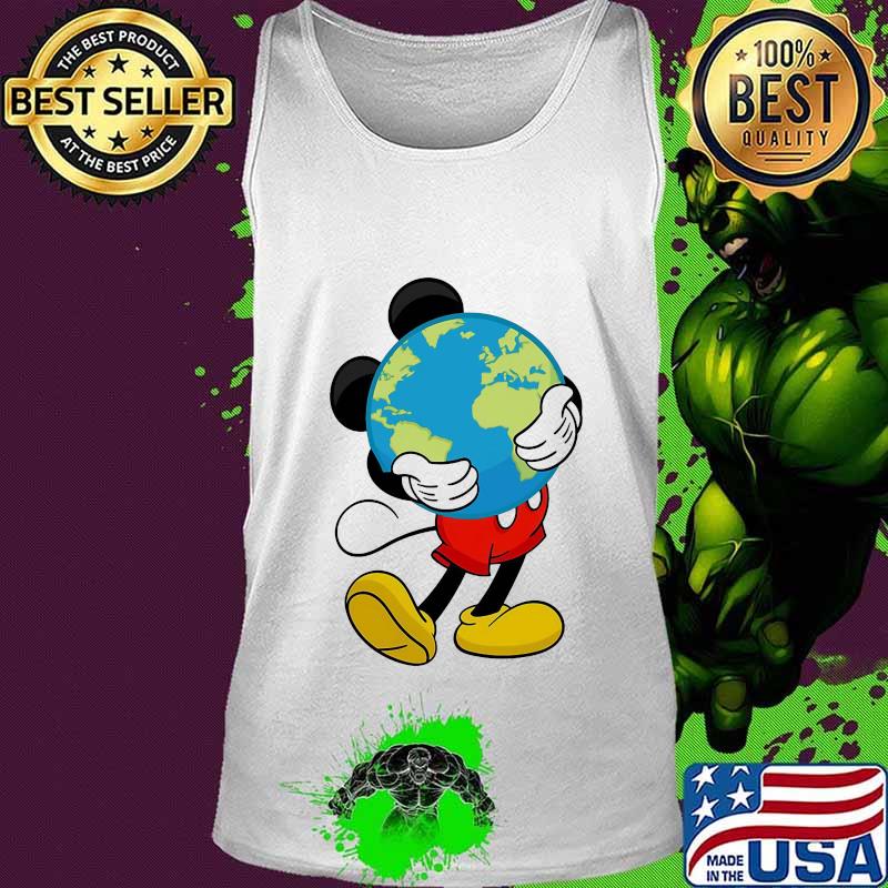Disney mickey mouse hug earth s Tank top Disney mickey mouse hug earth s Tank top