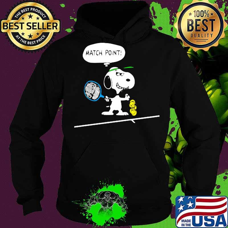 Disney snoopy playing badminton match point s Hoodie Disney snoopy playing badminton match point s Hoodie