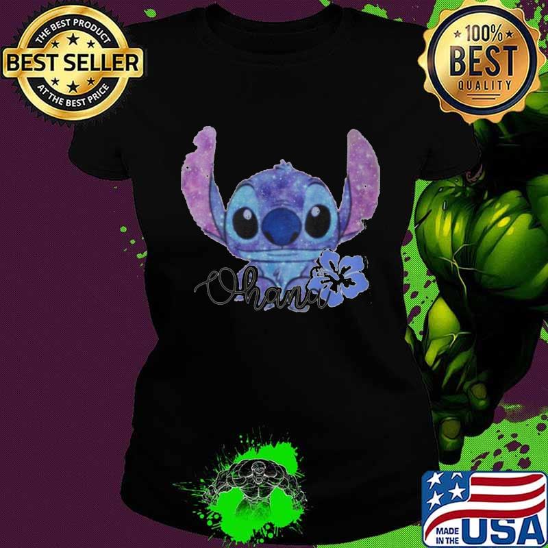 Disney stitch ohana flower s Ladies tee Disney stitch ohana flower s Ladies tee