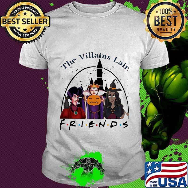 Disney the villains lair friends shirt