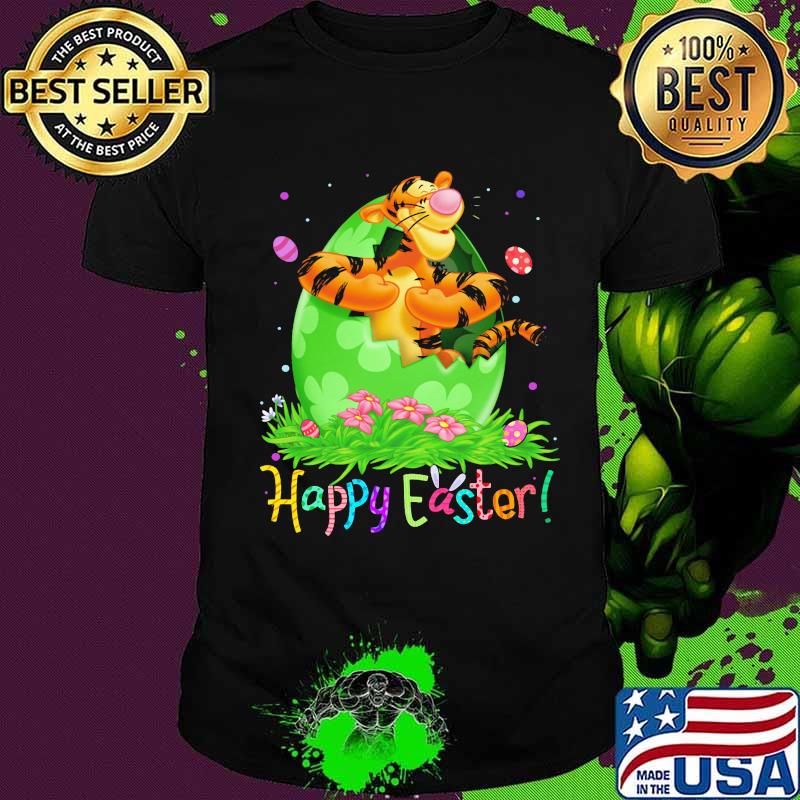 Disney tigger happy easter flower shirt