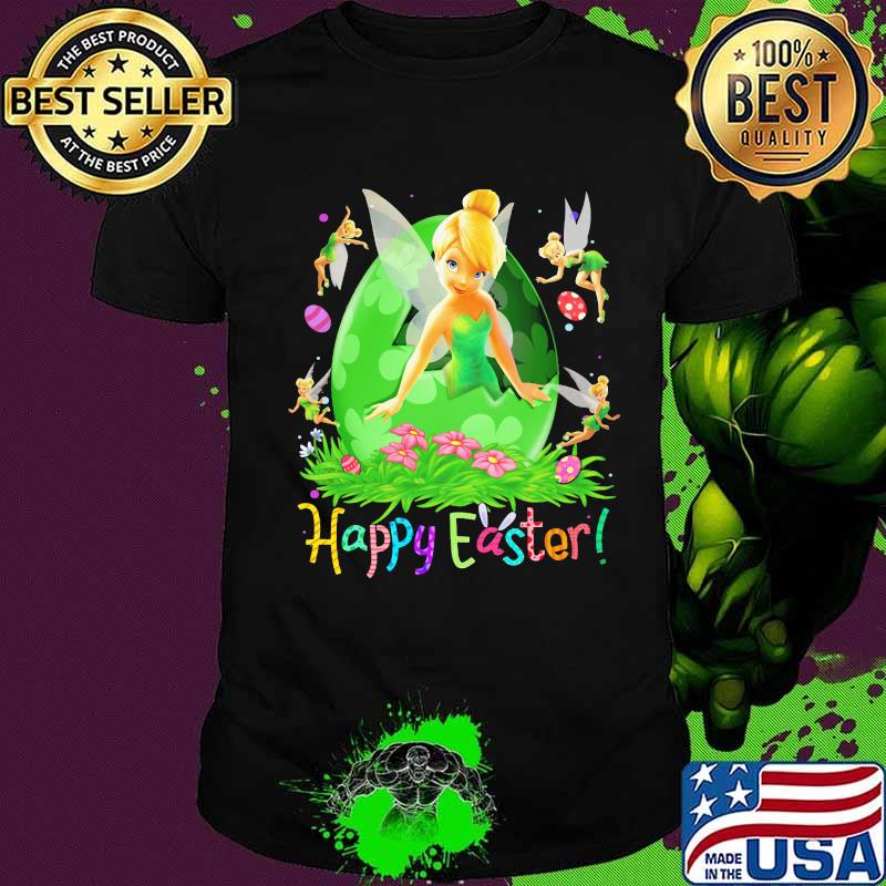 Disney tinkerbell happy easter flower shirt