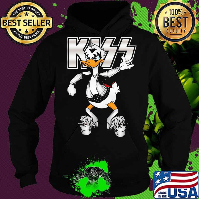 Donald duck kiss band s Hoodie Donald duck kiss band s Hoodie