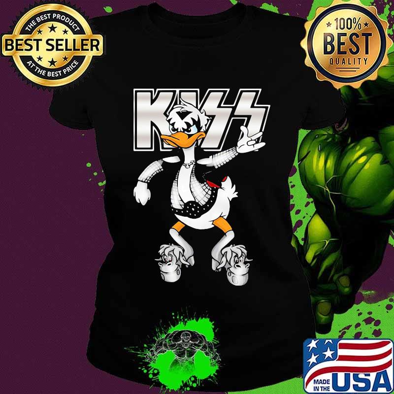 Donald duck kiss band s Ladies tee Donald duck kiss band s Ladies tee