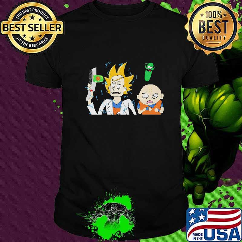 Dragon ball 7 morty and rick shirt