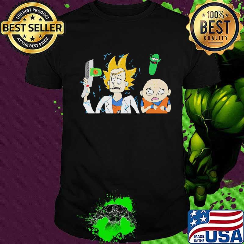 Dragon ball 7 rick and morty shirt