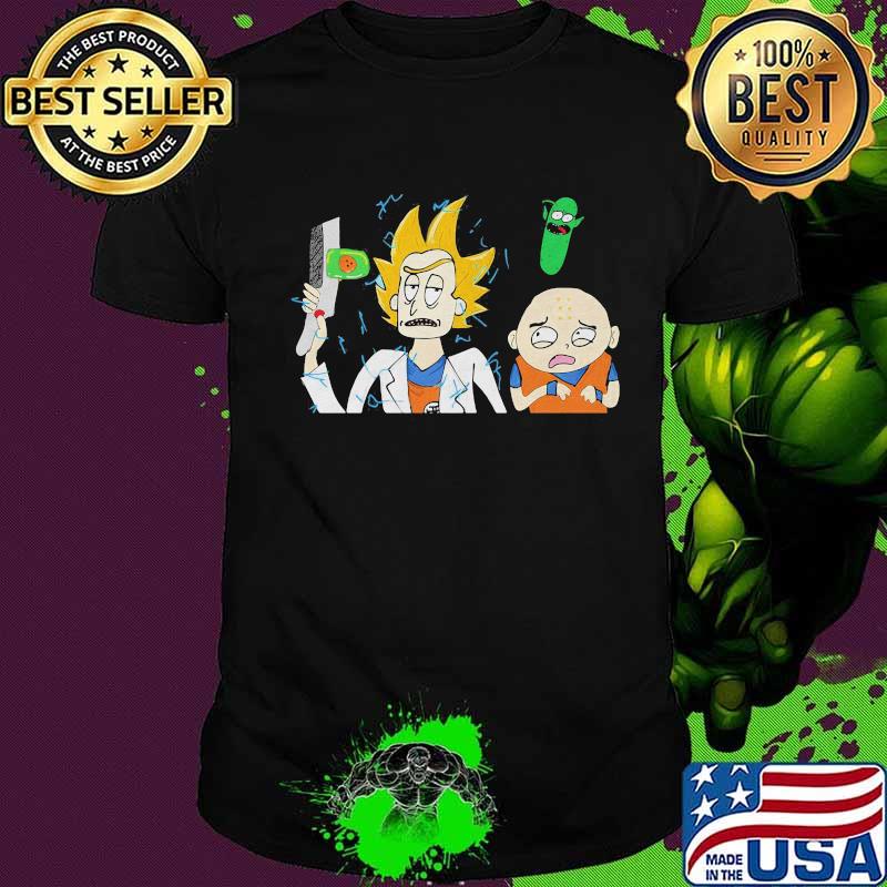Dragon ball 7 rick and morty shirt