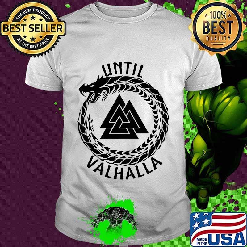 Dragon triangle symbol until valhalla shirt