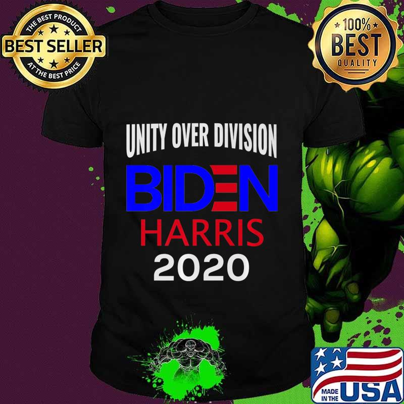 Elect Joe Biden Kamala Harris 2020 Unity Over Division Premium T-Shirt