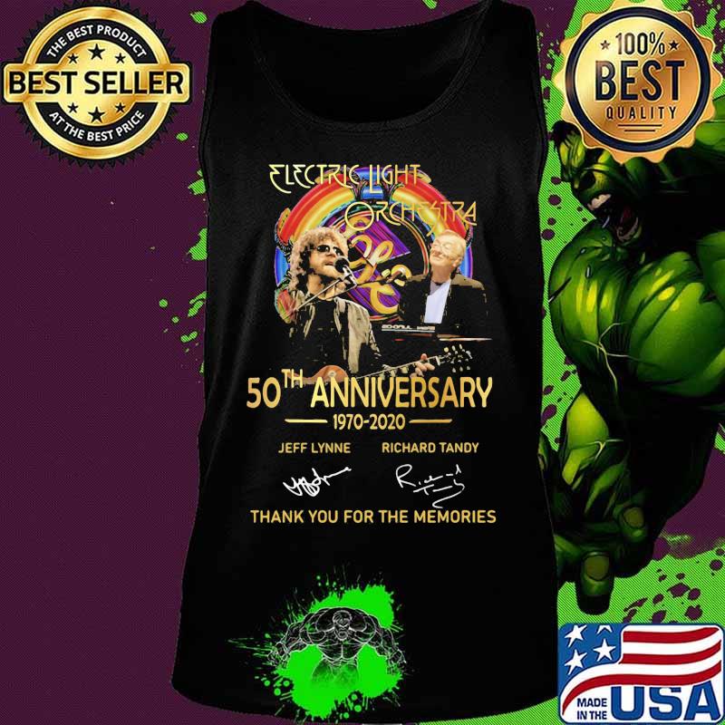 Electric light orchestra logo 50th anniversary 1970- 2020 s Tank top Electric light orchestra logo 50th anniversary 1970- 2020 s Tank top