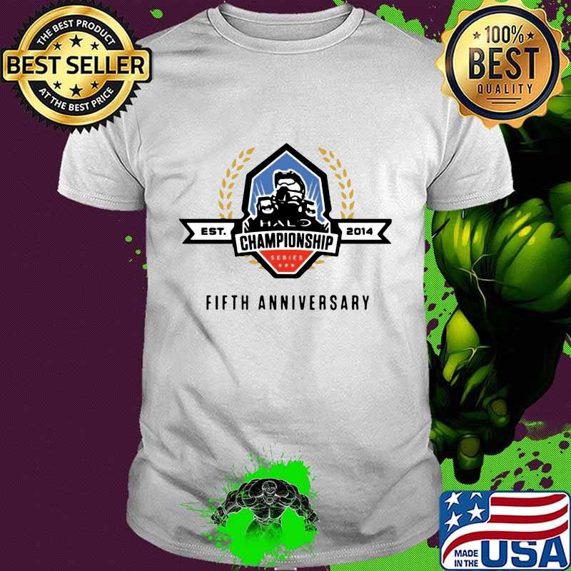 Est 2014 hallo championship fifth anniversary shirt Est 2014 hallo championship fifth anniversary shirt