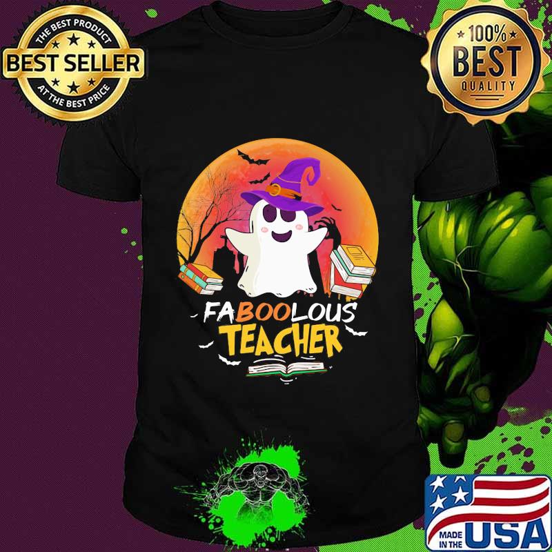 FaNooLous Teacher Witch Halloween shirt