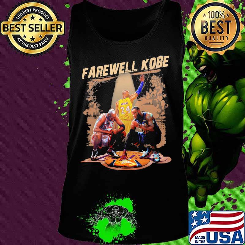 Farewell kobe bryant michael jordan and lebron james s Tank top Farewell kobe bryant michael jordan and lebron james s Tank top