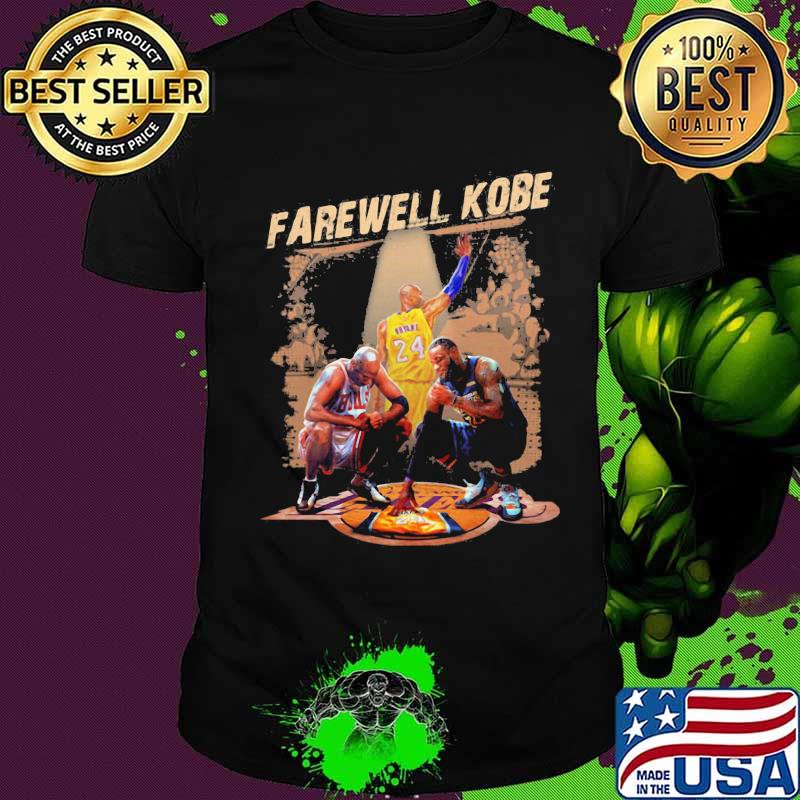 Farewell kobe bryant michael jordan and lebron james shirt Farewell kobe bryant michael jordan and lebron james shirt