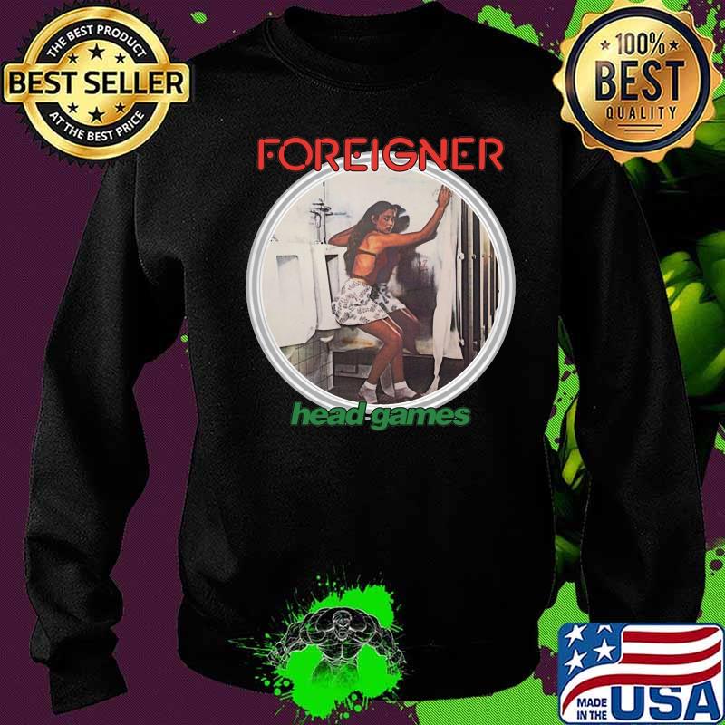 Foreigner band head games s Sweater Foreigner band head games s Sweater