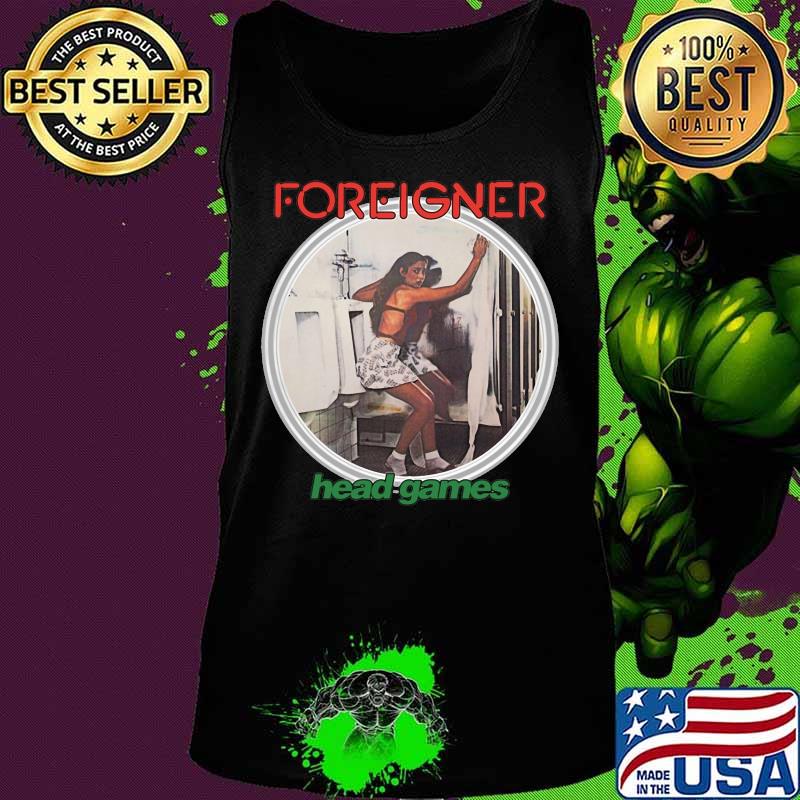 Foreigner band head games s Tank top Foreigner band head games s Tank top