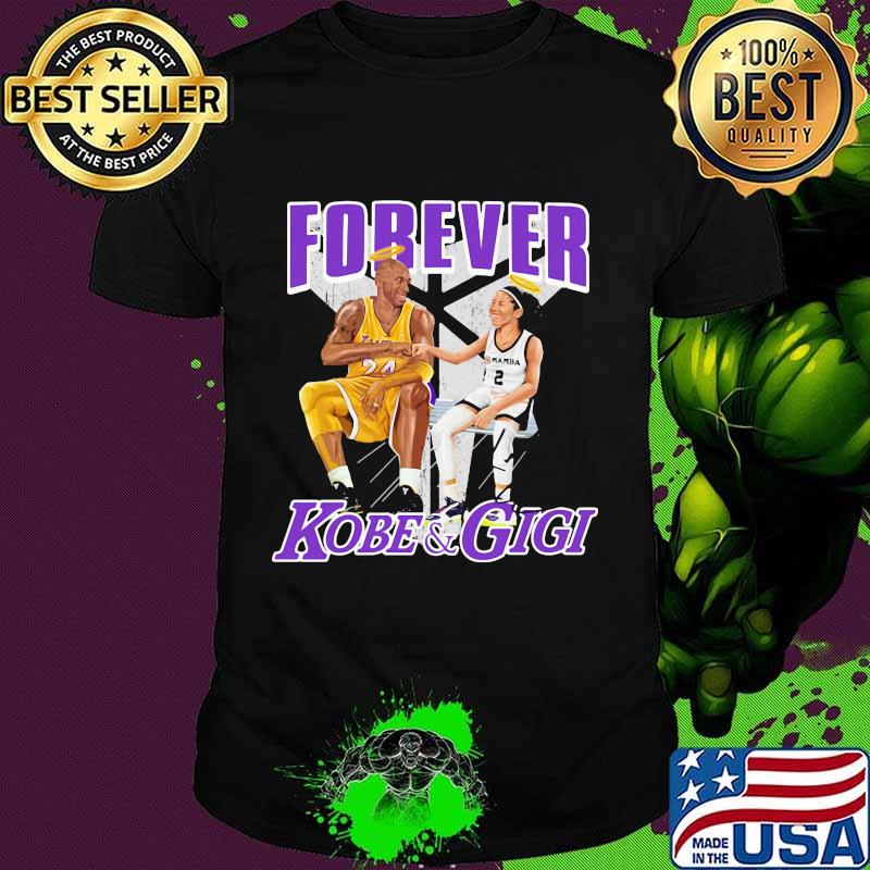 Forever mamba kobe bryant and gigi bryant shirt