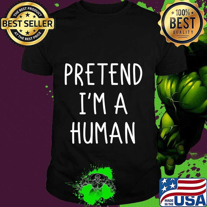 Funny Human Halloween Costume Tee Men Women kids 2020 Gift T-Shirt