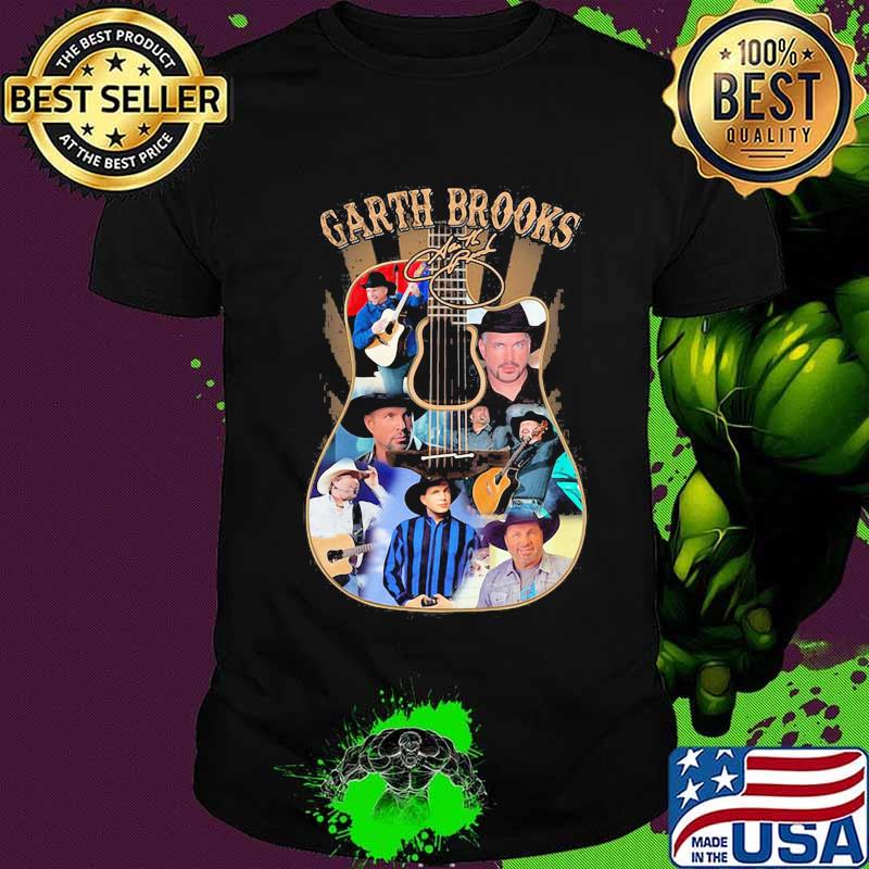 Garth brooks signature guitar shirt