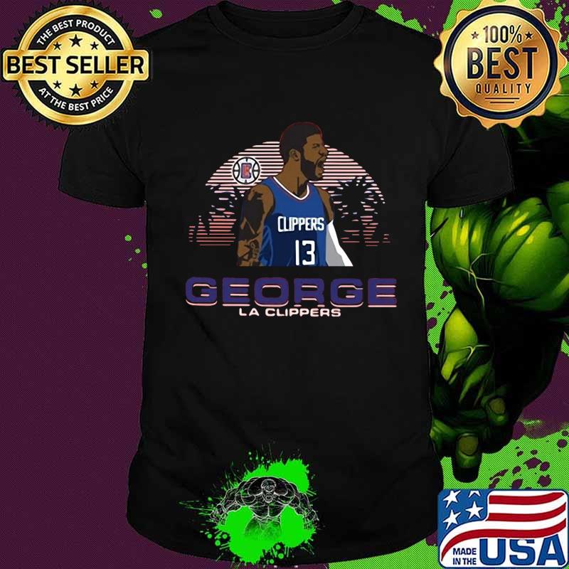 George la clippers 13 basketball shirt