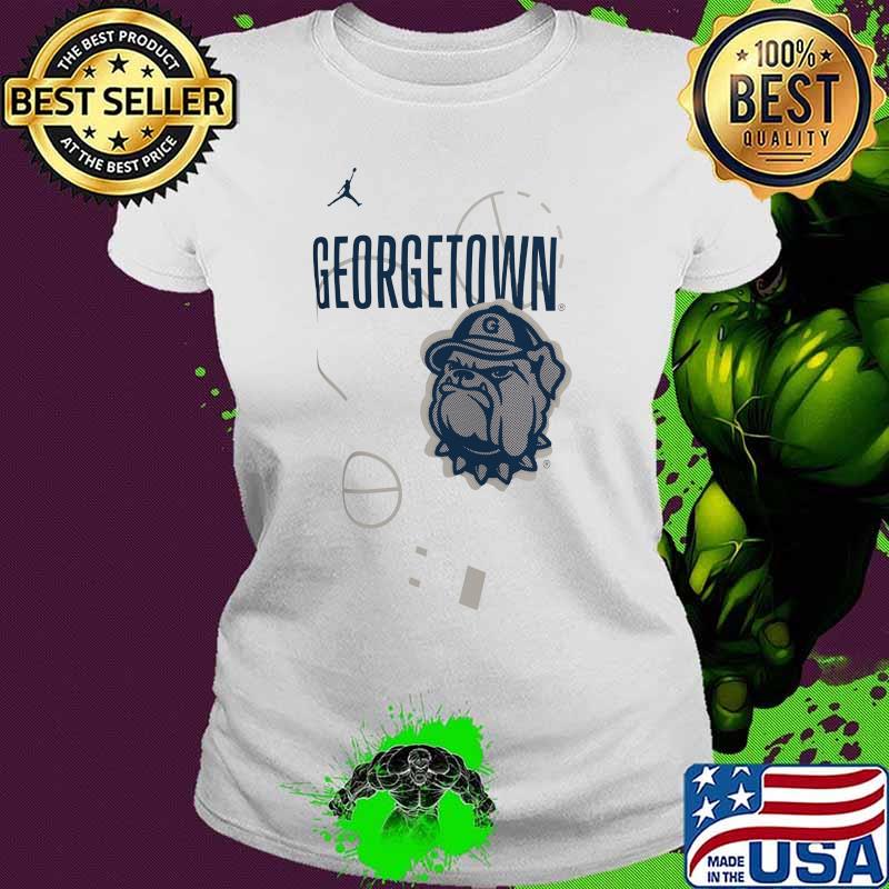 Georgetown georgia bulldogs basketball logo s Ladies tee Georgetown georgia bulldogs basketball logo s Ladies tee