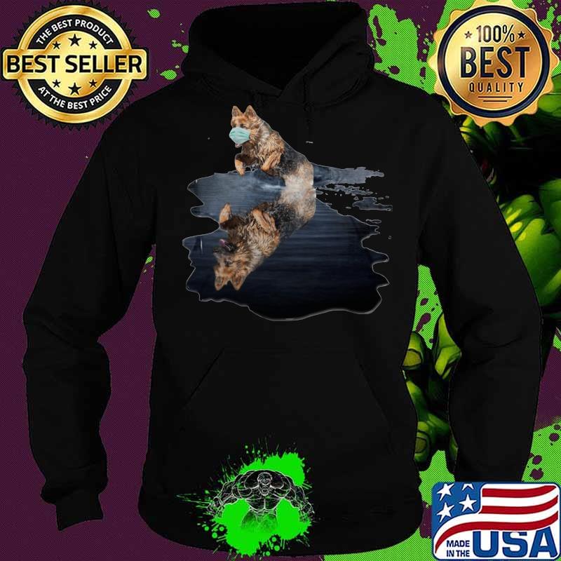 German shepherd dog mask water reflection s Hoodie German shepherd dog mask water reflection s Hoodie