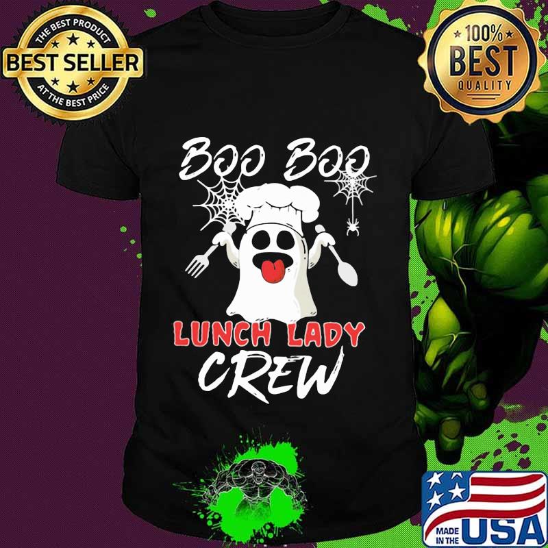 Ghost chef boo boo lunch lady crew shirt