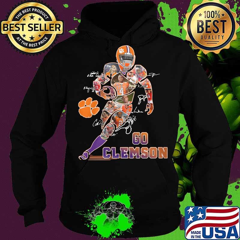 Go clemson tigers football players signatures s Hoodie Go clemson tigers football players signatures s Hoodie