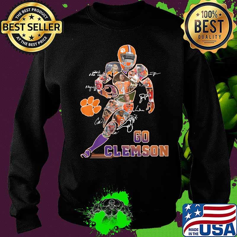 Go clemson tigers football players signatures s Sweater Go clemson tigers football players signatures s Sweater