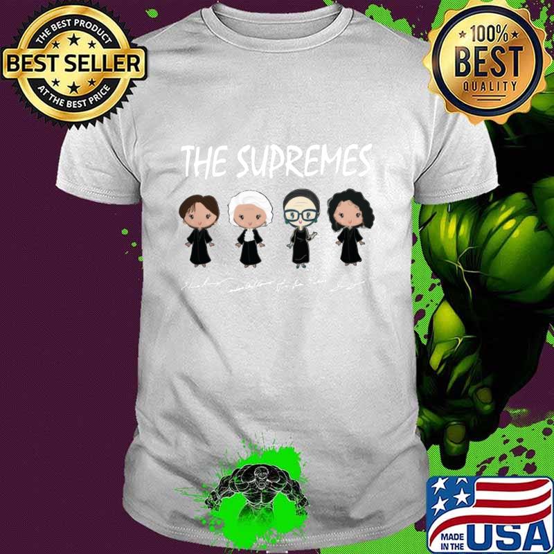 Golden girls the supremes signatures shirt