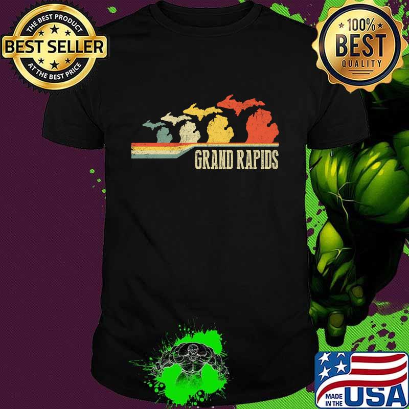 Grand rapids vintage retro shirt