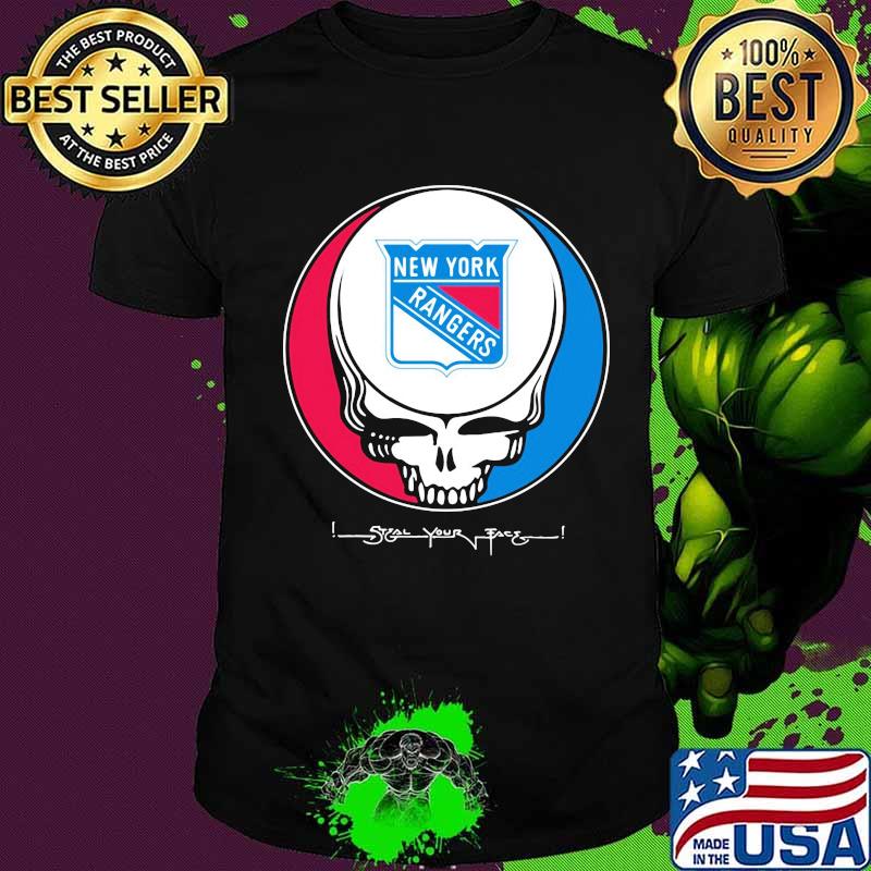 Grateful dead new york rangers shirt