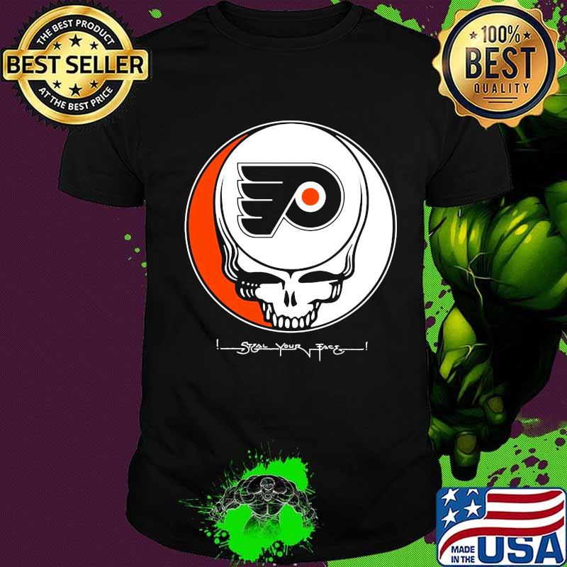 Grateful dead philadelphia flyers shirt