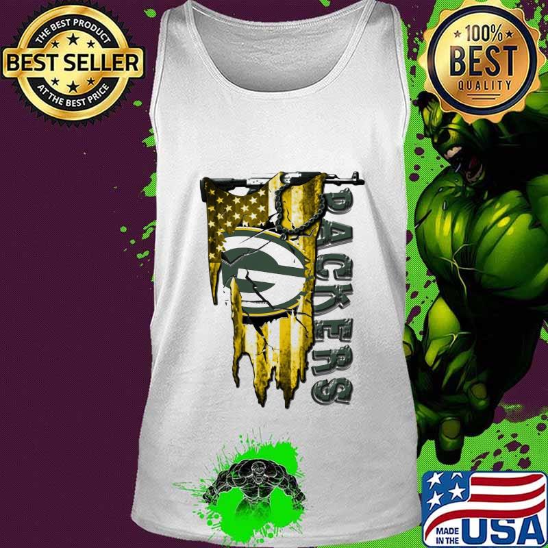 Green bay packers football america flag independence day s Tank top Green bay packers football america flag independence day s Tank top