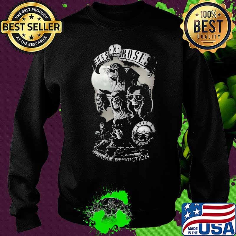 Guns n roses band appetite for destruction skeleton s Sweater Guns n roses band appetite for destruction skeleton s Sweater